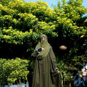 Lorifa Winter Gown.Deep Olive