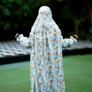 Cotton long Salat Khimar.Consilida